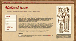 Desktop Screenshot of medievalroots.com